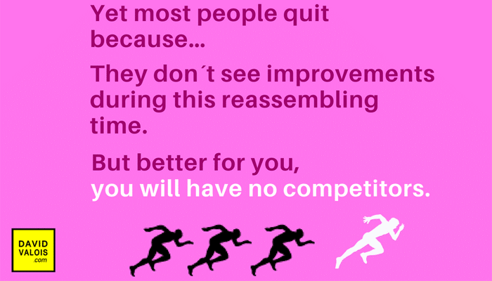 Persevere and you will eliminate all your competitors 